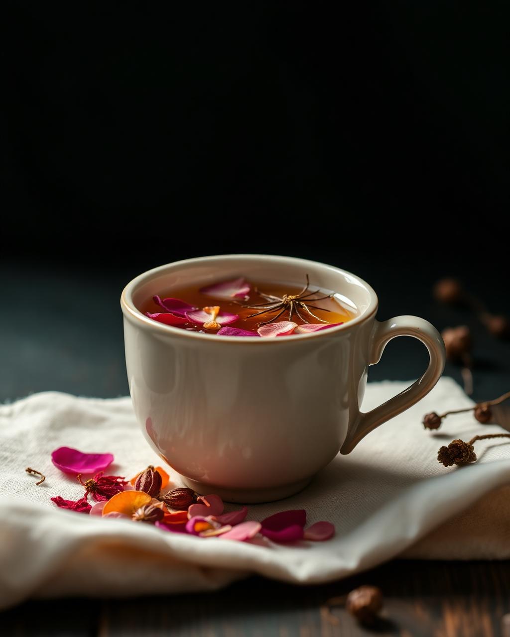 ARQ Glowing Skin Tea — Rose Petal · Hibiscus · Chamomile